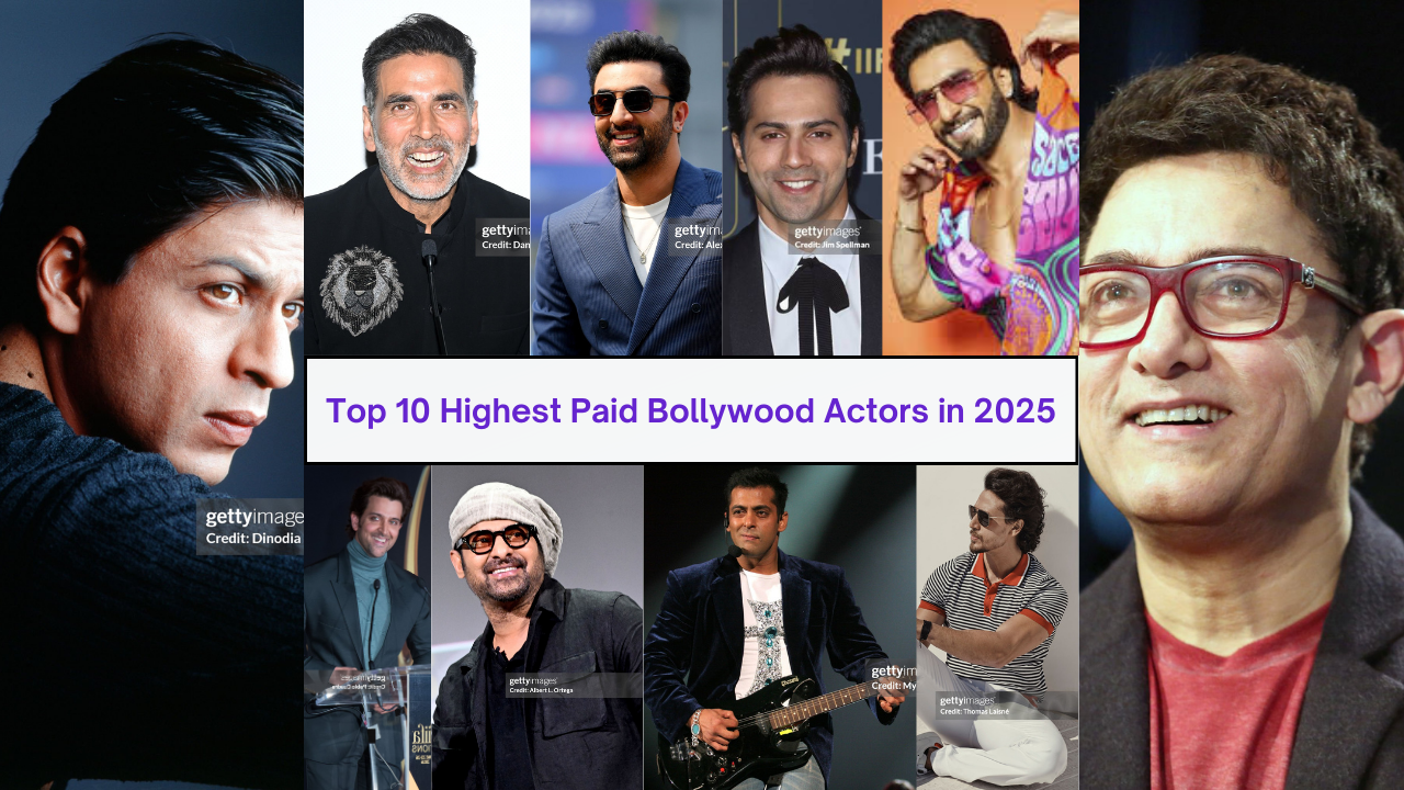 Top 10 Highest Paid Bollywood Actors in 2025